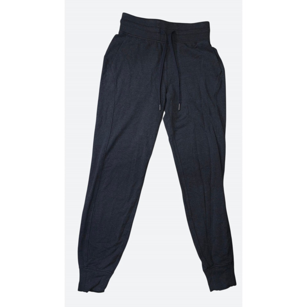 Lululemon Athleisure Ready to Rulu Jogger Size 2 Black Sweatpants Activewear
